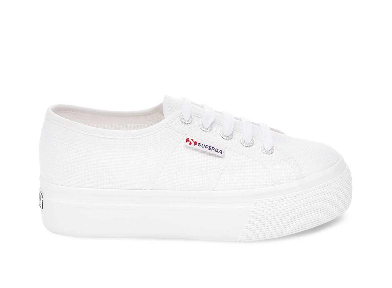 Superga Plataforma Mujer Blancas - 2790 Acotw - 091573SAT